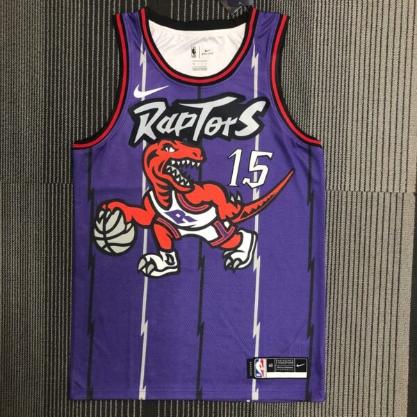 Raptors No. 15 Carter Purple