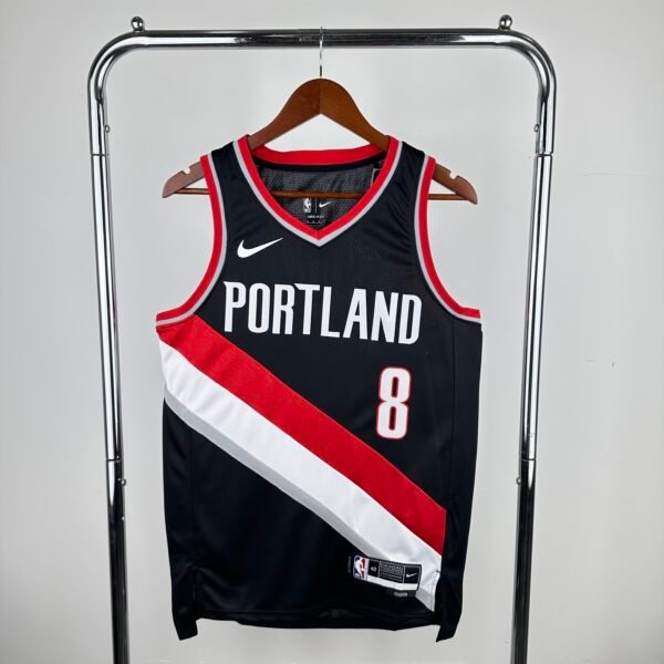 Trail Blazers No. 8 AVDIJA Black