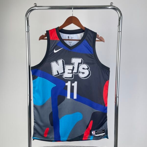 Nets No. 11 Kyrie Irving Brooklyn Blue