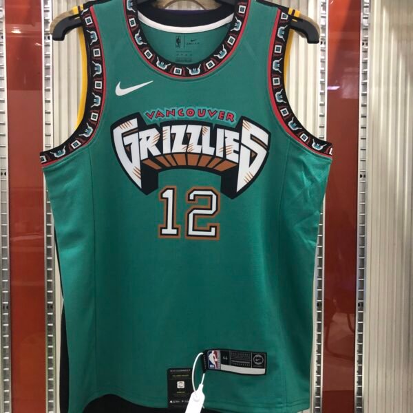Grizzlies No. 12 Ja Morant green