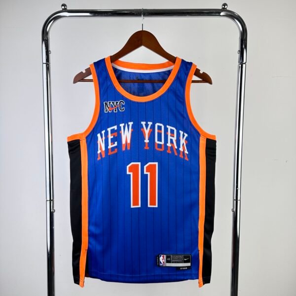 Knicks No. 11 BRUNSON blue