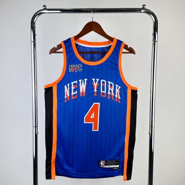 Knicks No. 4 ROSE blue